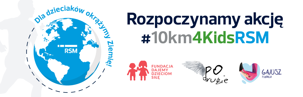 akcja charytatywna #10km4KidsRSM