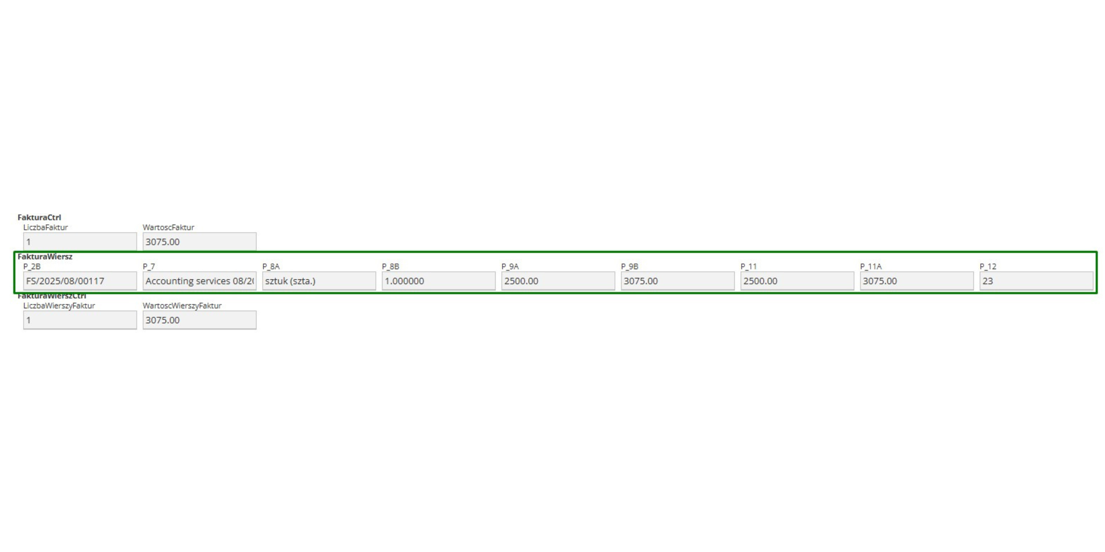 Oracle NetSuite Polish Localization Package Screenshot