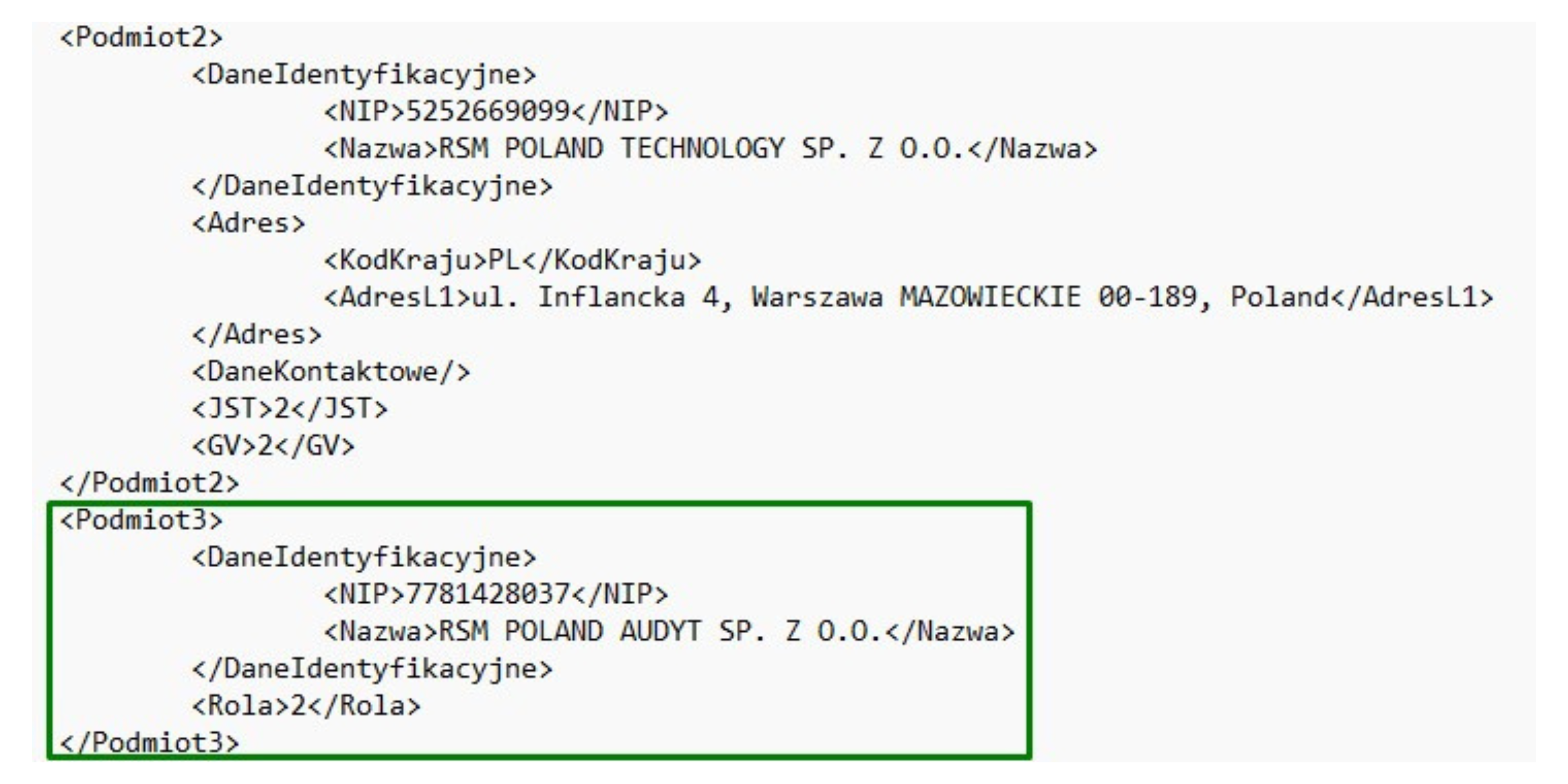 Screen z programu ERP Oracle NetSuite