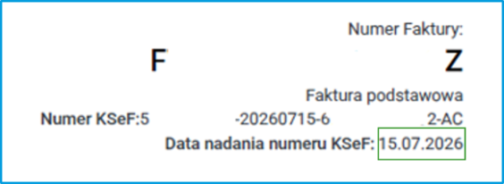 Wizualizacja e-faktury KSeF po zmianie przepisów