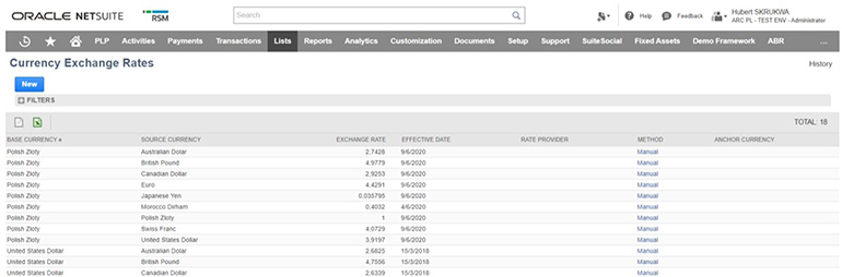 screenshot of NBP automated downloads