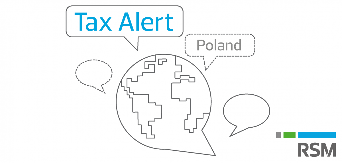 Tax Alert RSM  Poland