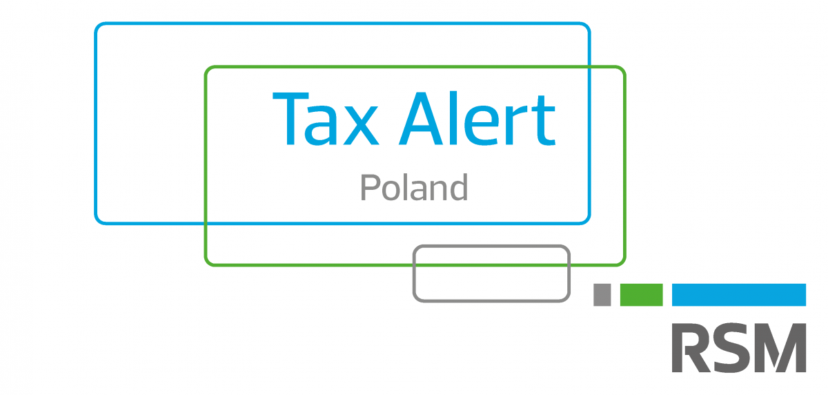 Tax Alert RSM Poland