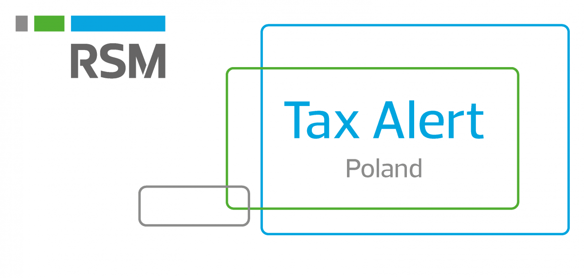 Tax Alert RSM Poland