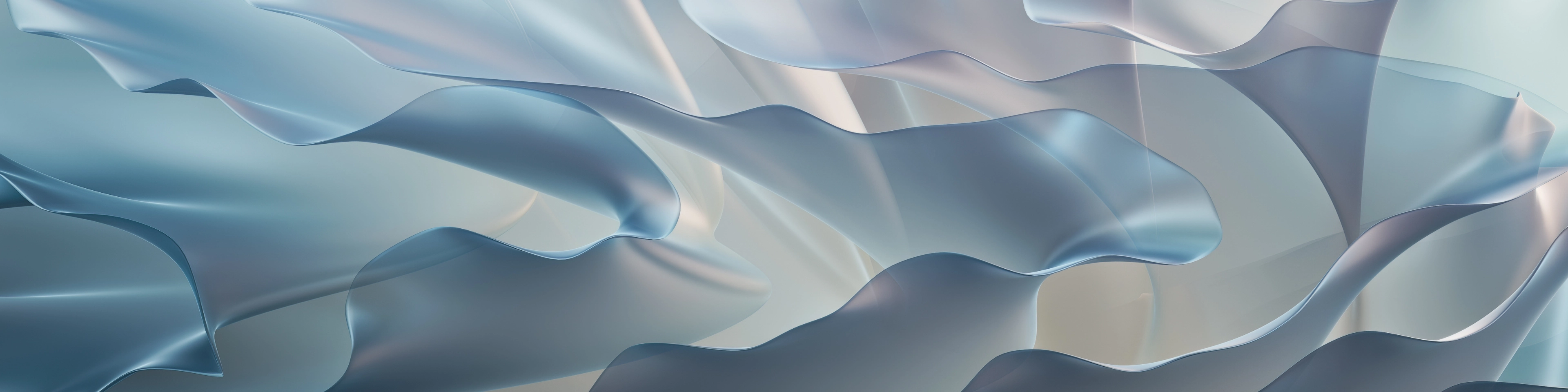 Biały pofalowany materiał