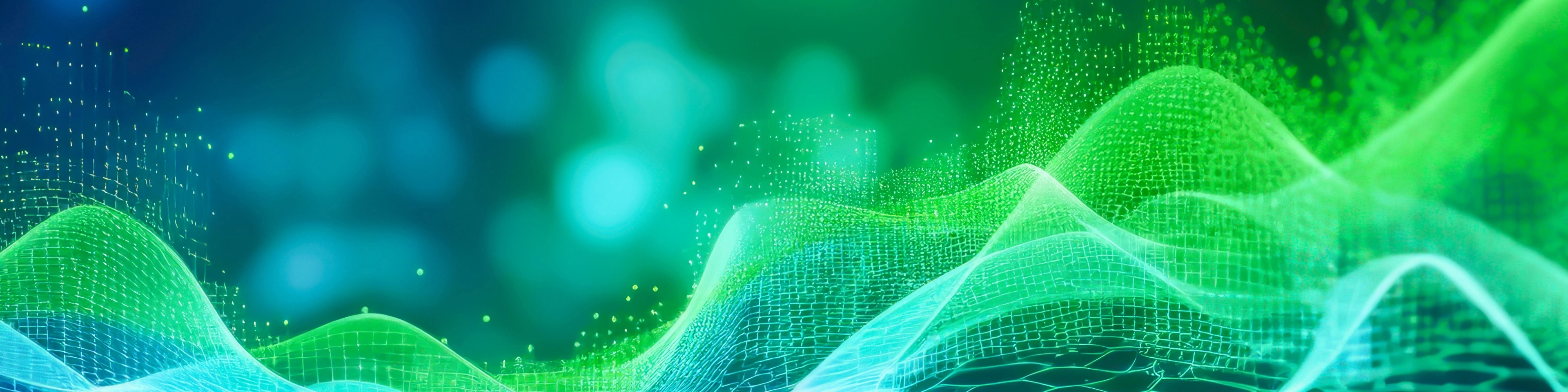 Zielony graf przedstawiający wykres