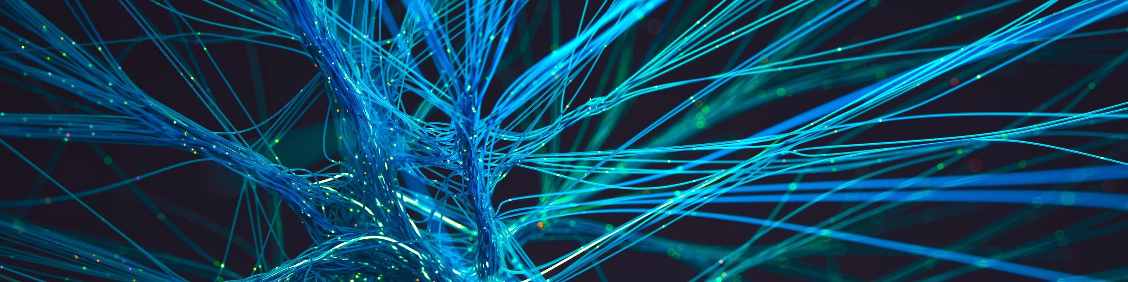 Abstrakcyjne połączone ze sobą linie