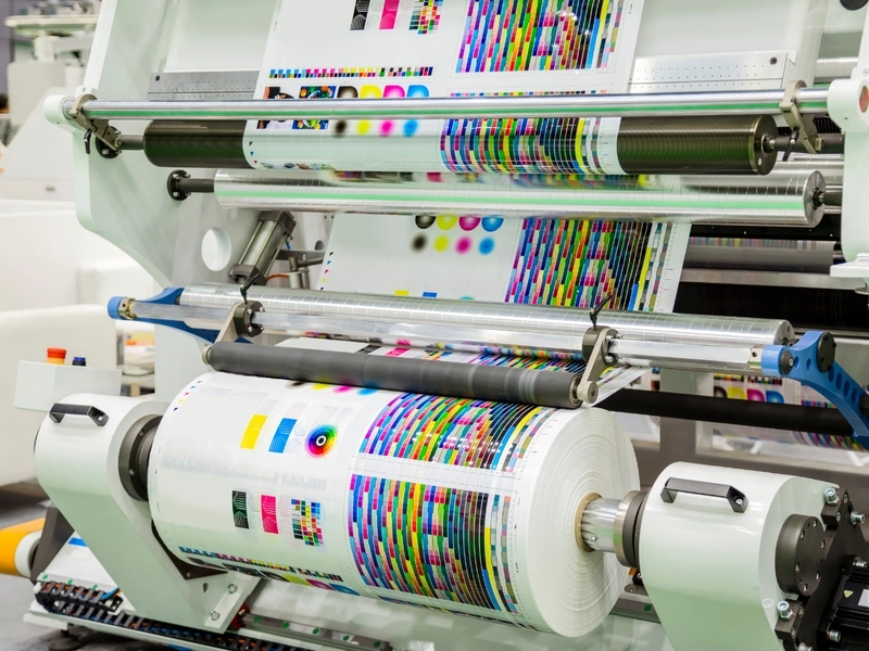 Bęben drukującej etykiety maszyny produkcyjnej