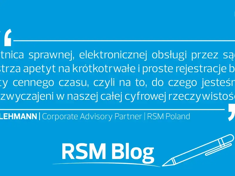 Rewolucja elektroniczna, czyli jak KRS idzie z duchem czasu