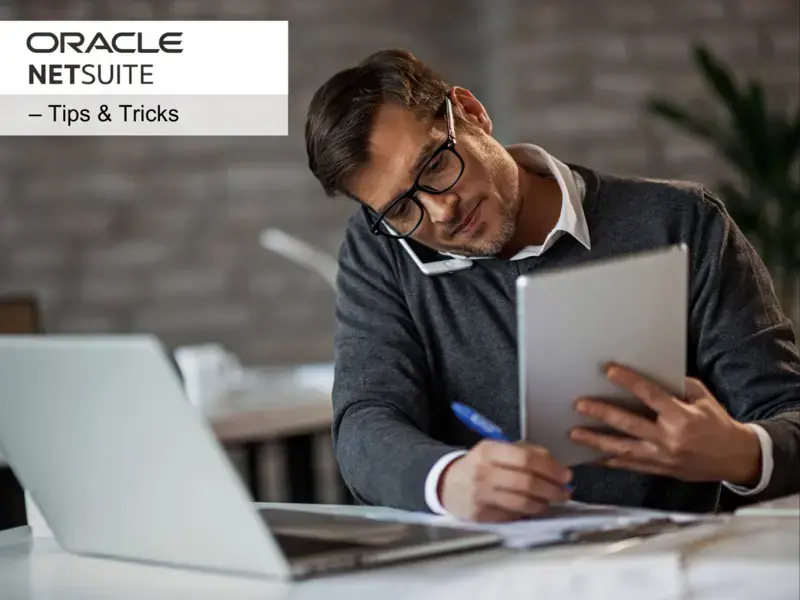 Wprowadzanie korekty faktury sprzedaży w Oracle NetSuite 