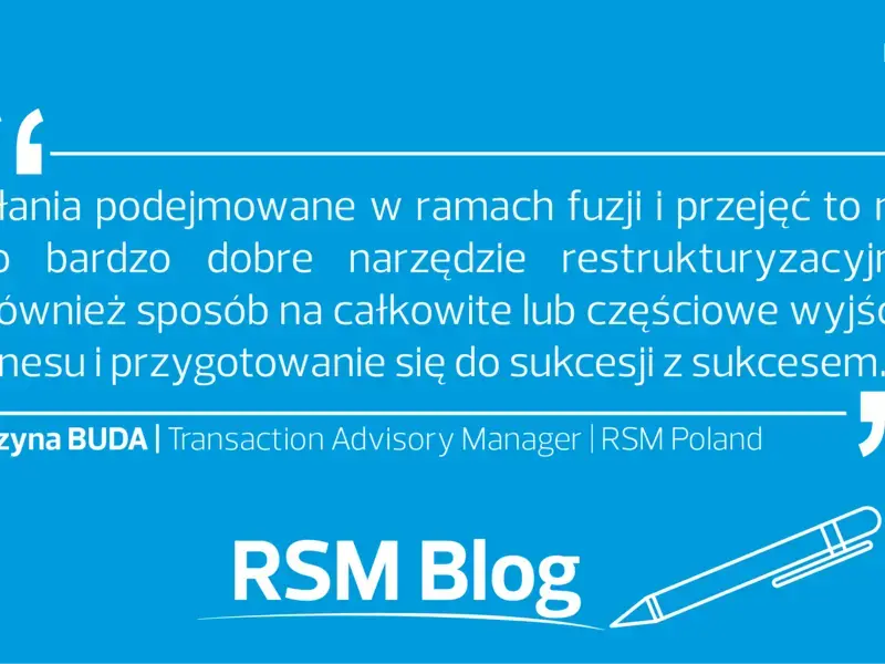 Fuzje i przejęcia rozwiązaniem wielu problemów