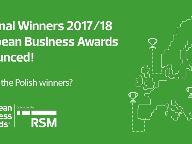 Polskie firmy zdobywcami tytułu „National Winners” w konkursie European Business Awards 2017/18